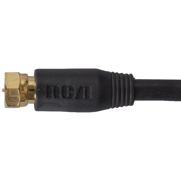 RG6 Coaxial Cable (50ft; Black)