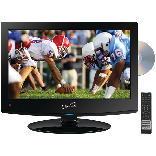 15.6" 720p LED TV-DVD Combination, AC-DC Compatible with RV-Boat