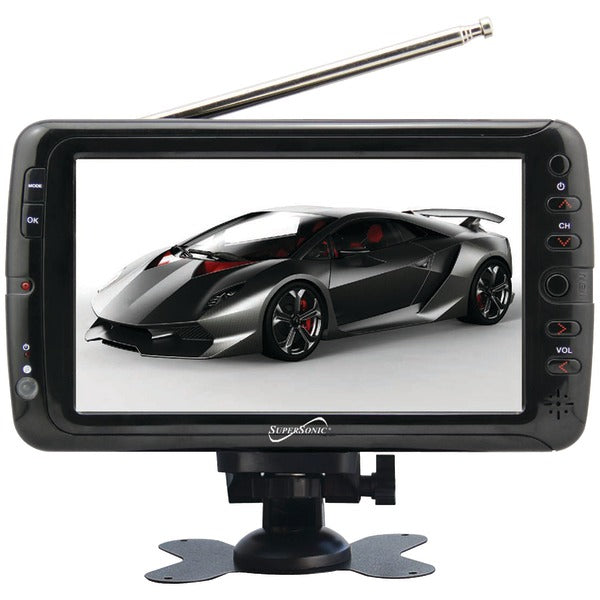 7" TFT Portable Digital LCD TV, AC-DC Compatible with RV-Boat