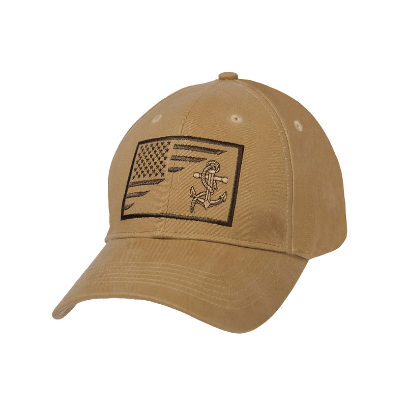 Rothco US Navy Anchor / Flag Low Profile Cap