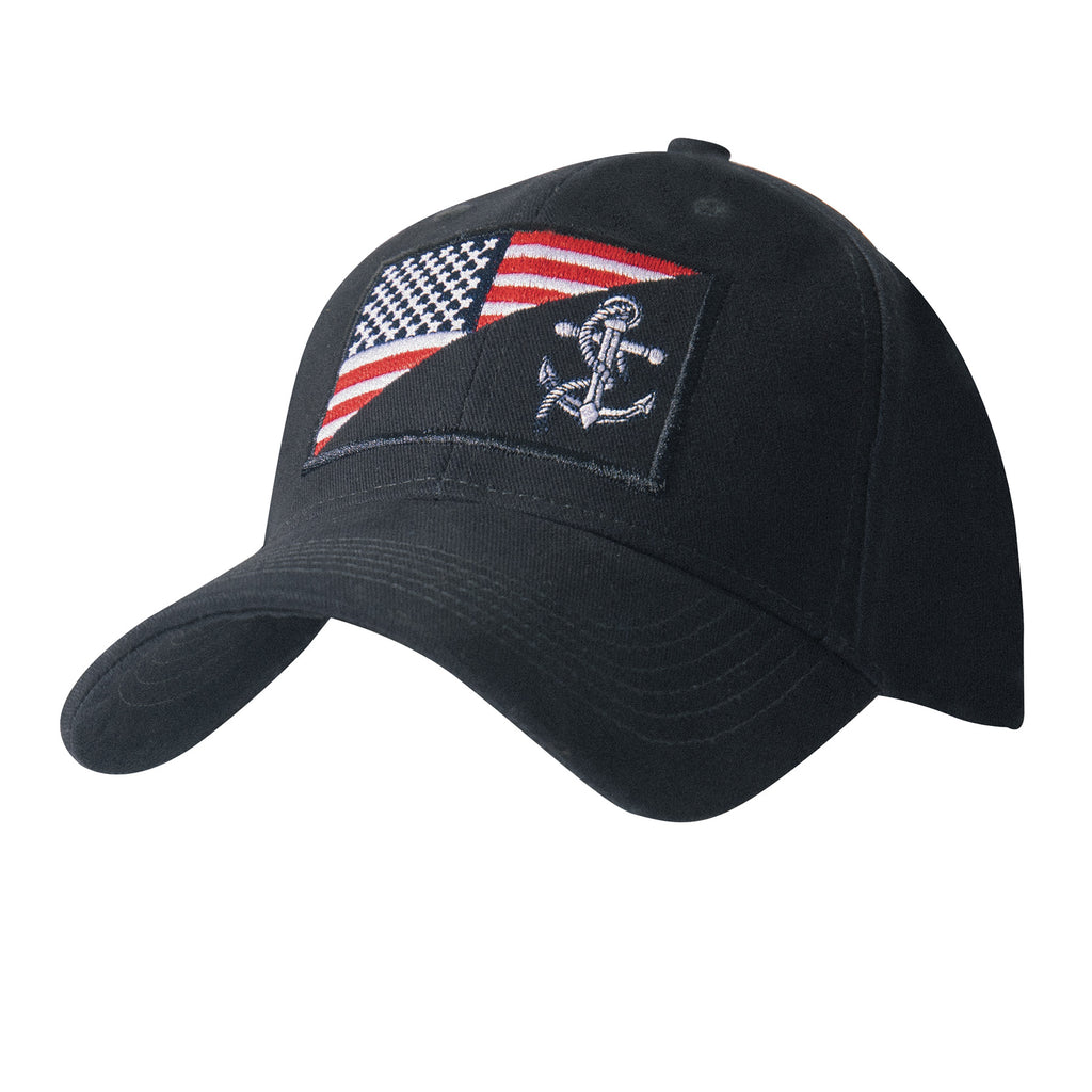 Rothco US Navy Anchor / Flag Low Profile Cap