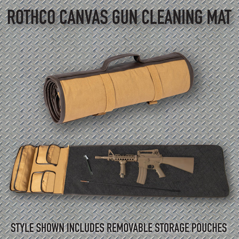 Rothco Canvas Gun Cleaning Mat - Coyote Brown