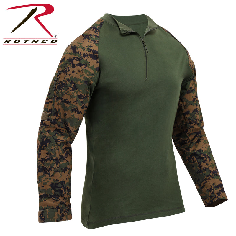 Rothco 1/4 Zip Tactical Airsoft Combat Shirt