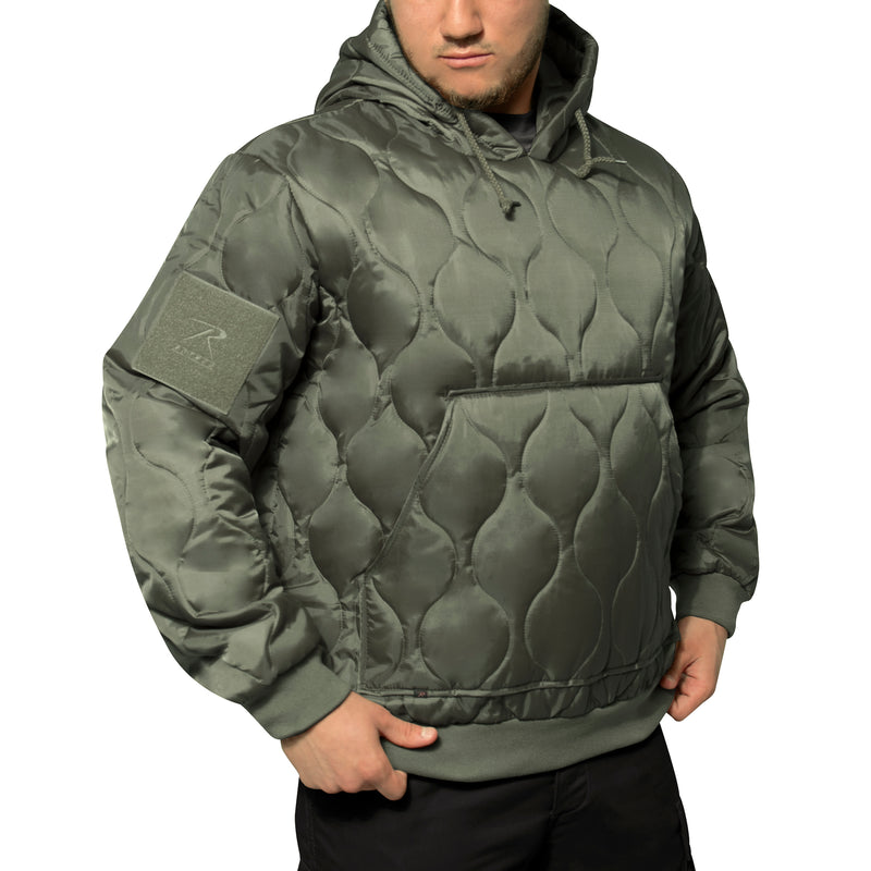 Rothco Quilted Woobie Hooded Sweatshirt