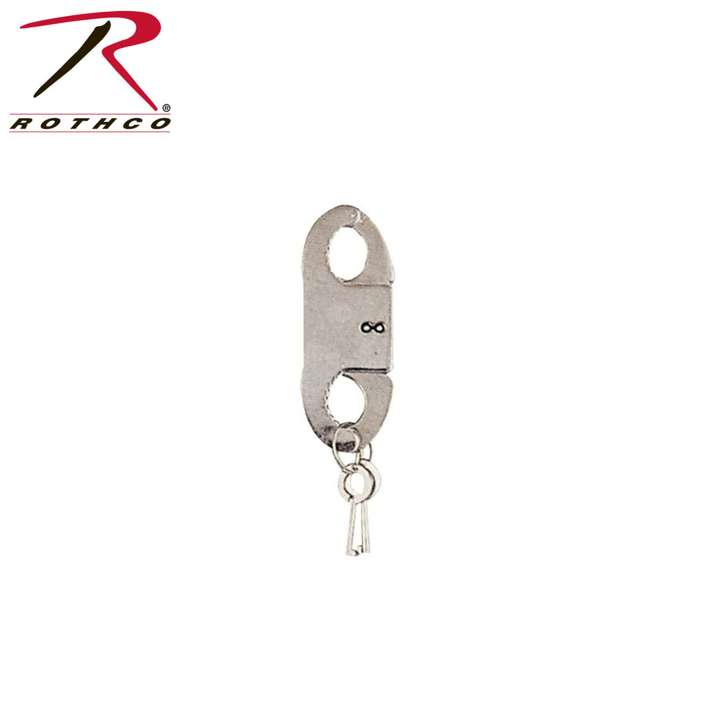 Rothco Thumbcuffs - Steel - Nickel Plated