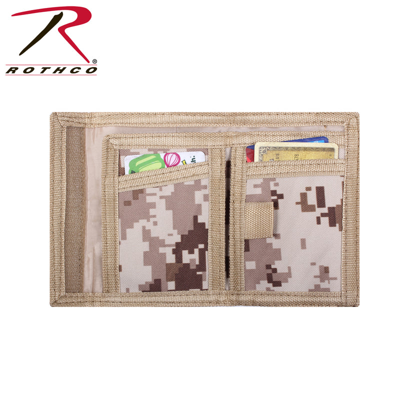 Rothco Digital Camo Commando Wallet