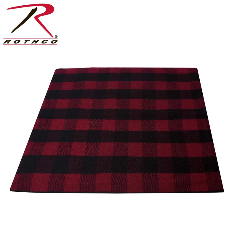 Rothco Plaid Wool Blanket 62"x 80"