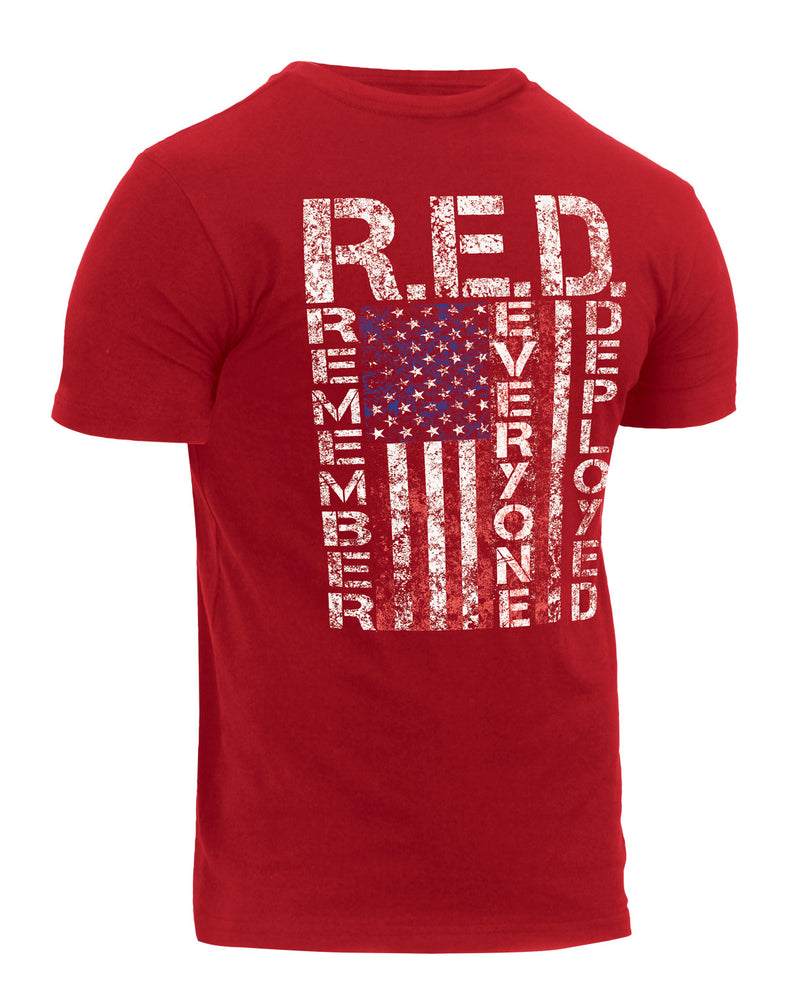 Rothco Athletic Fit R.E.D. (Remember Everyone Deployed) T-Shirt