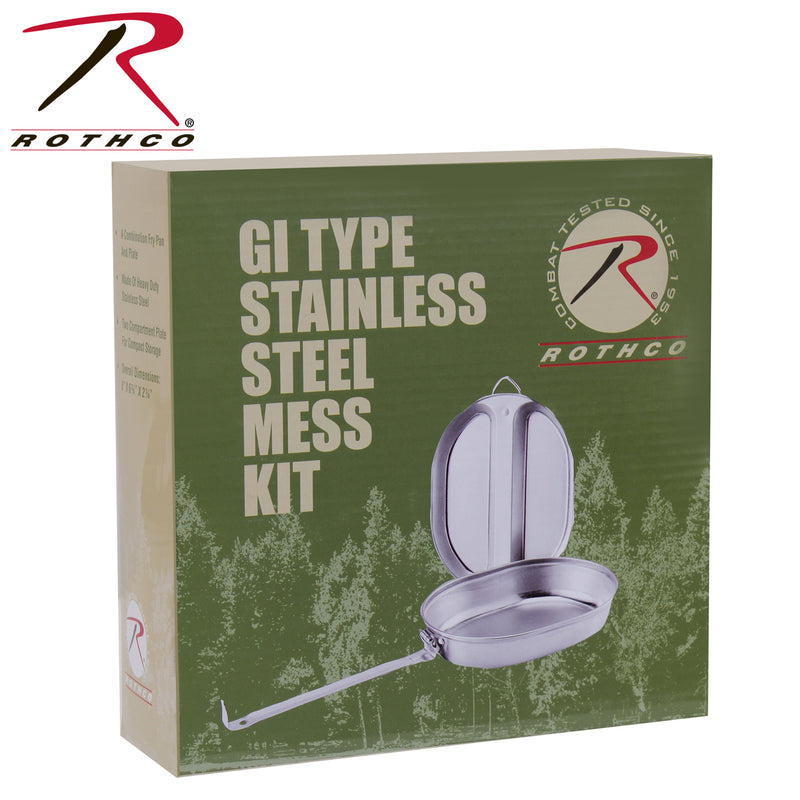Rothco GI Type Stainless Steel Mess Kit