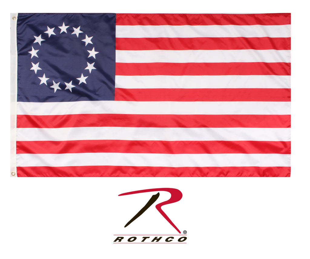 Rothco Colonial Betsy Ross Flag / 3’ X 5’