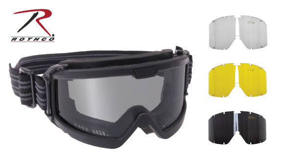 Rothco ANSI Ballistic OTG Goggle System