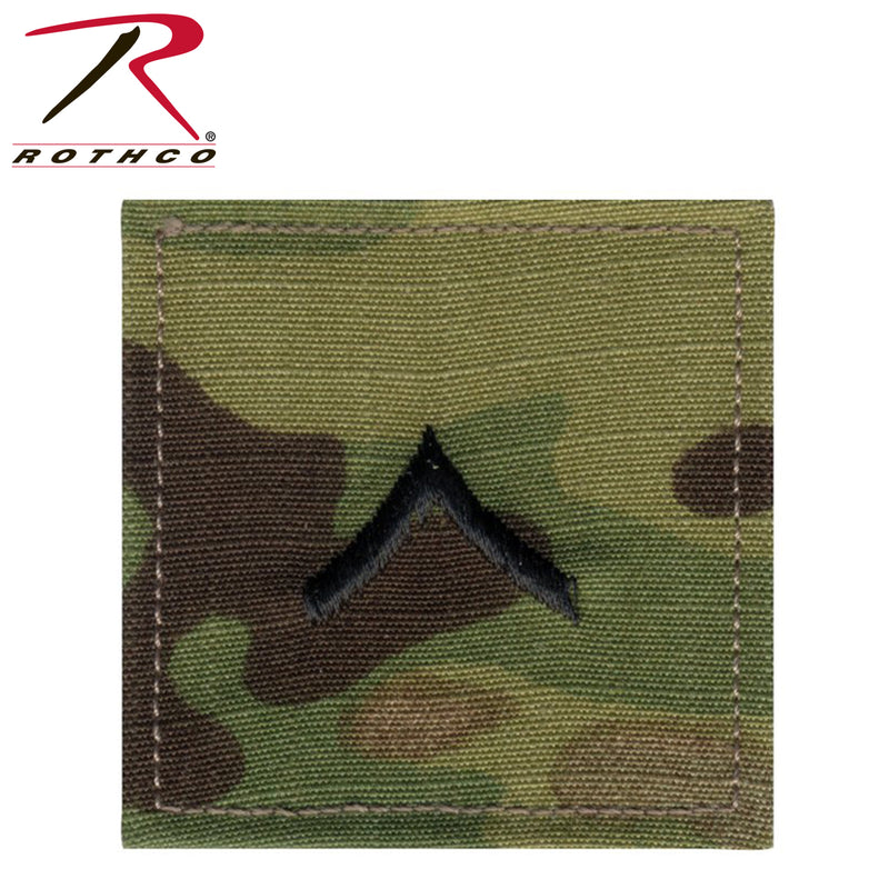 Rothco Official U.S. Made Embroidered Rank Insignia - Private