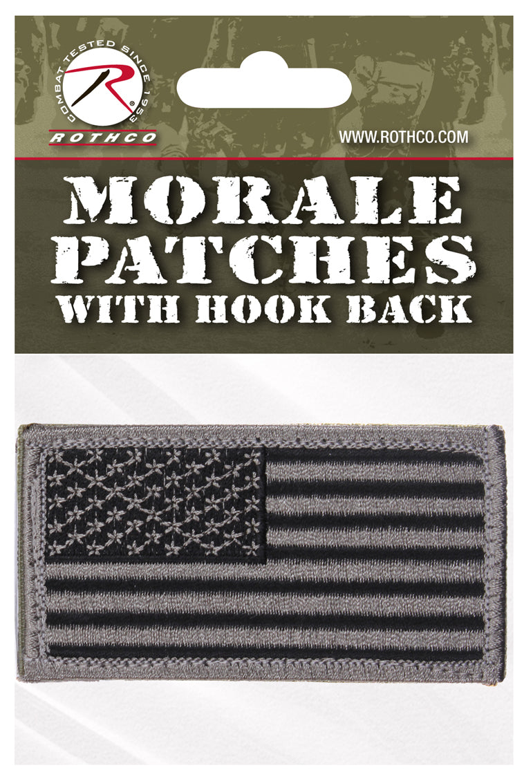 Rothco American Flag Patch - Hook Back