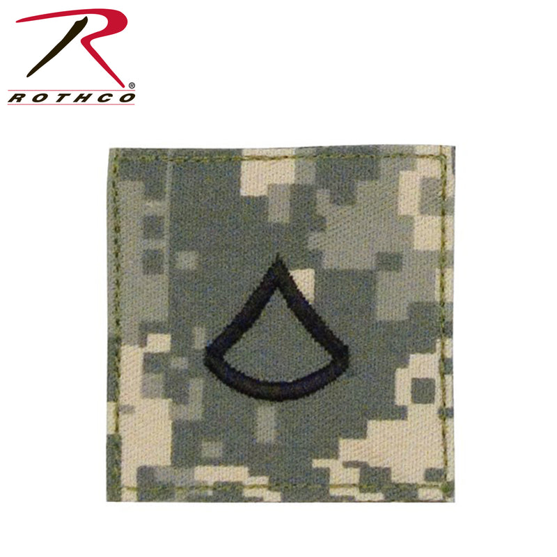 Rothco Official U.S. Made Embroidered Rank Insignia - Private 1st Class