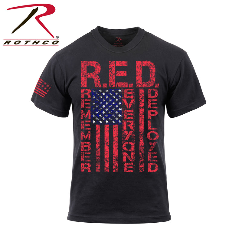 Rothco Athletic Fit R.E.D. (Remember Everyone Deployed) T-Shirt