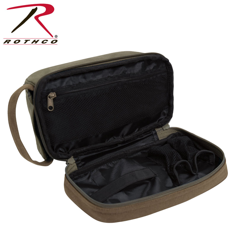 Rothco Deluxe Canvas Travel Kit