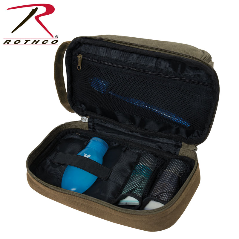 Rothco Deluxe Canvas Travel Kit