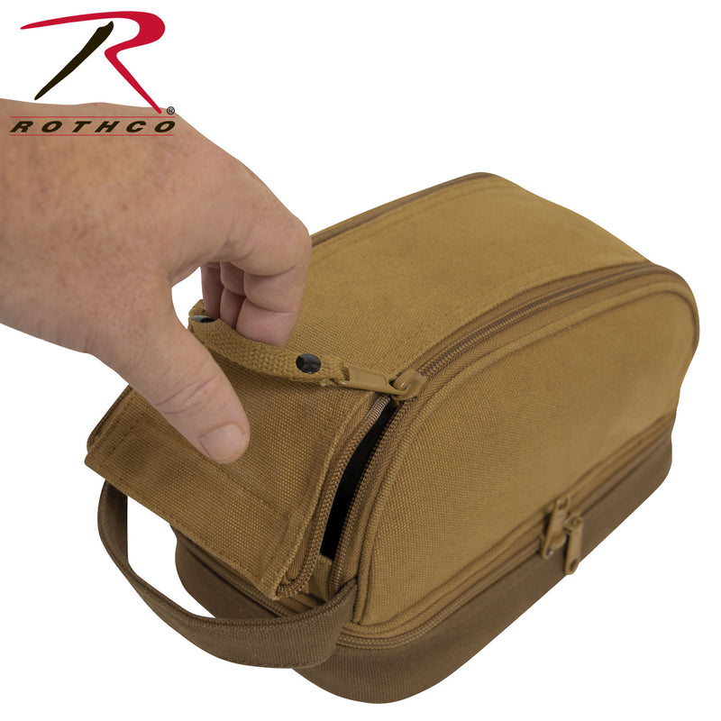 Rothco Deluxe Canvas Travel Kit