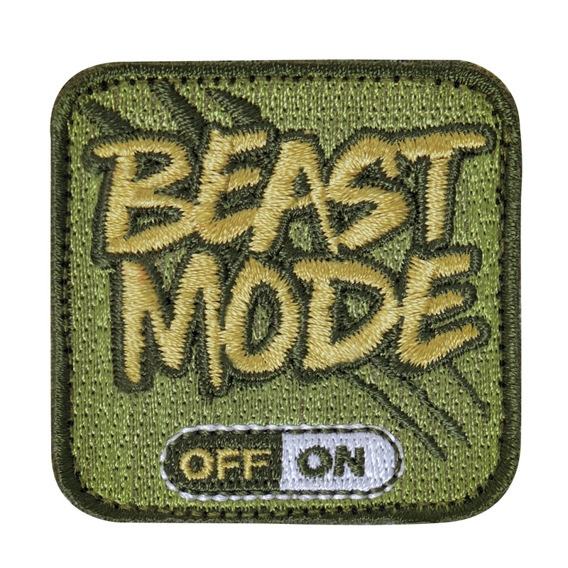 Rothco Beast Mode Patch With Hook Back