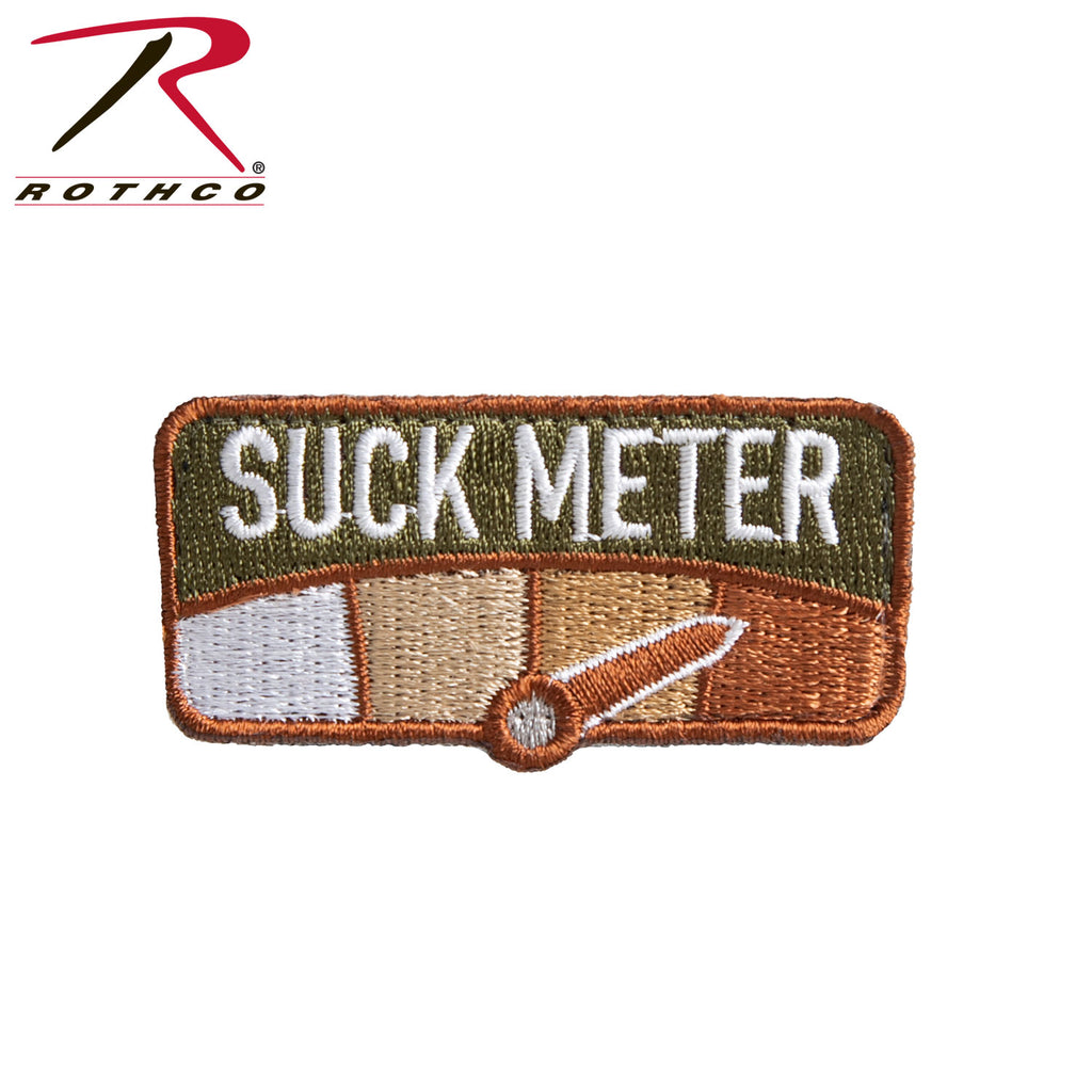 Rothco Suck Meter Morale Patch