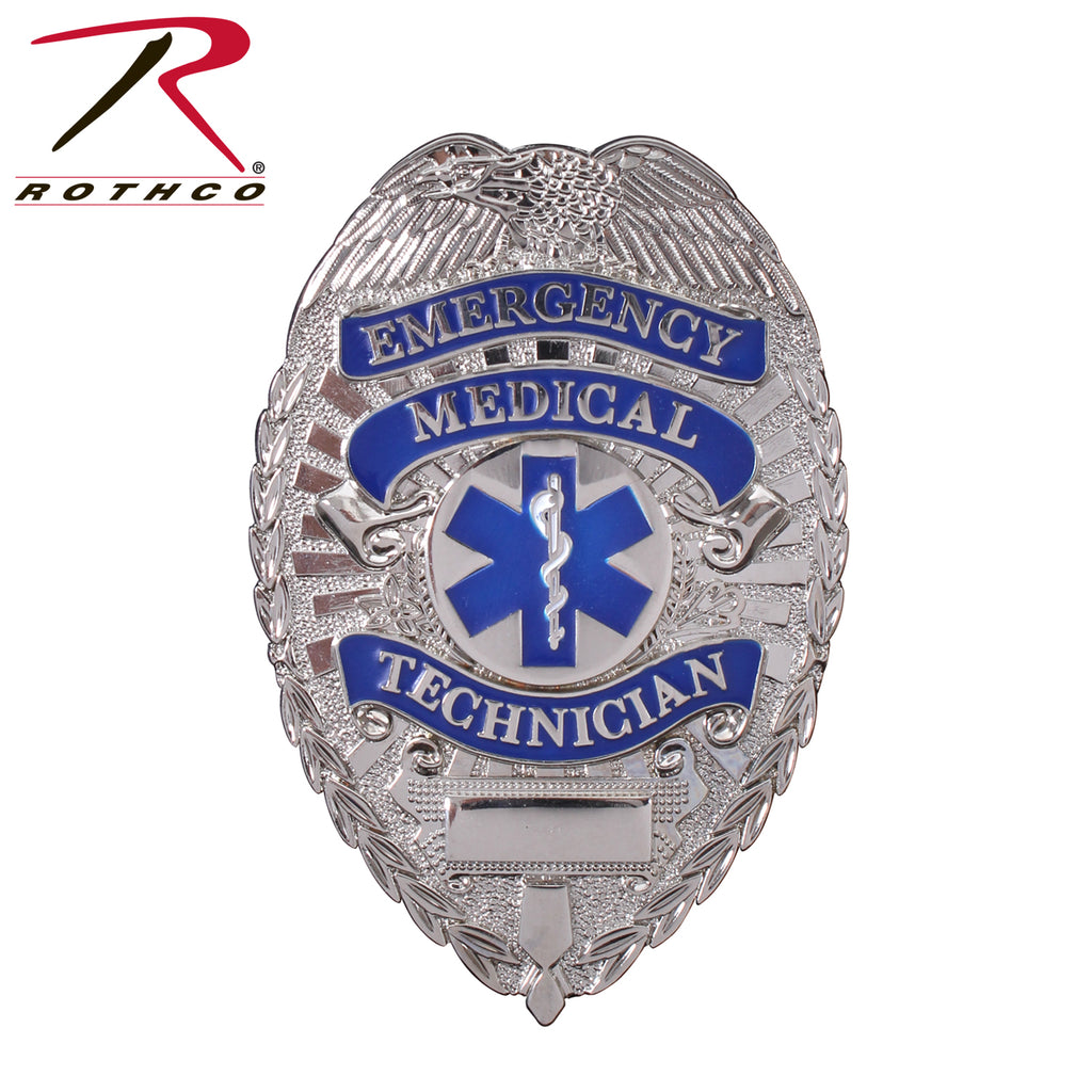 Rothco Deluxe EMT Badge
