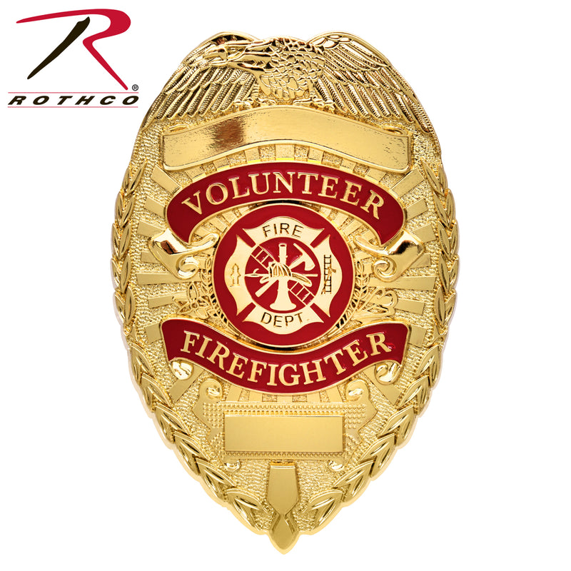 Rothco Deluxe Fire Department Badge
