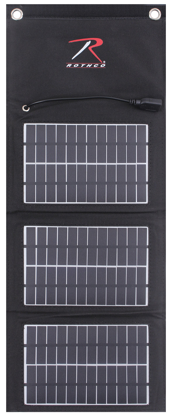 Rothco MOLLE Solar Panel With Power Bank