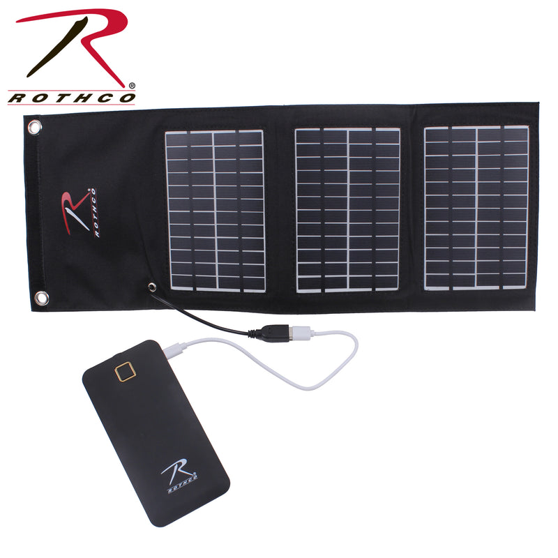 Rothco MOLLE Solar Panel With Power Bank