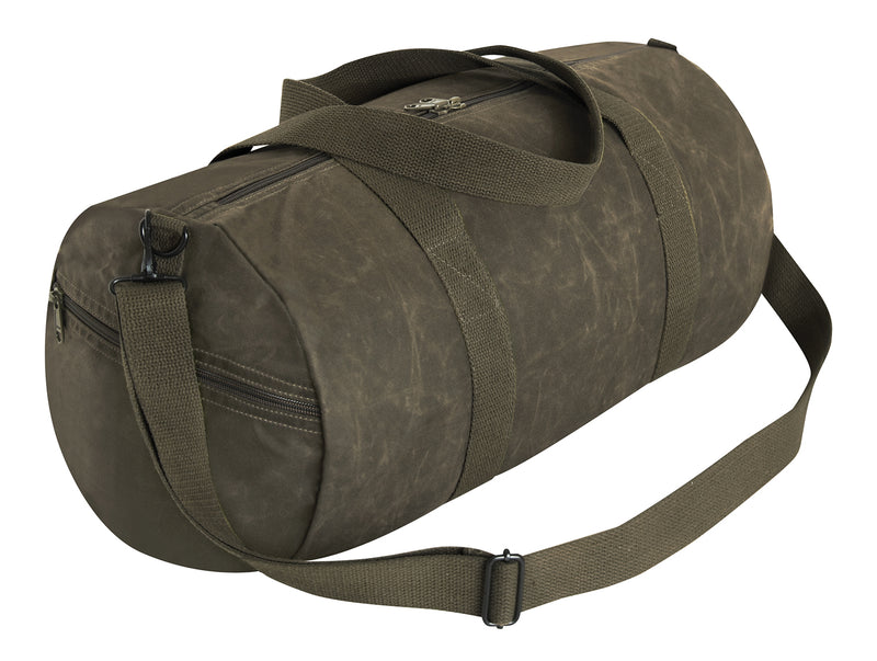 Rothco Waxed Canvas Shoulder Duffle Bag - 19 Inch