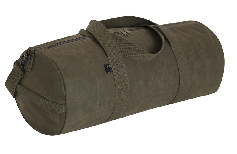 Rothco Waxed Canvas Shoulder Duffle Bag - 24 Inch