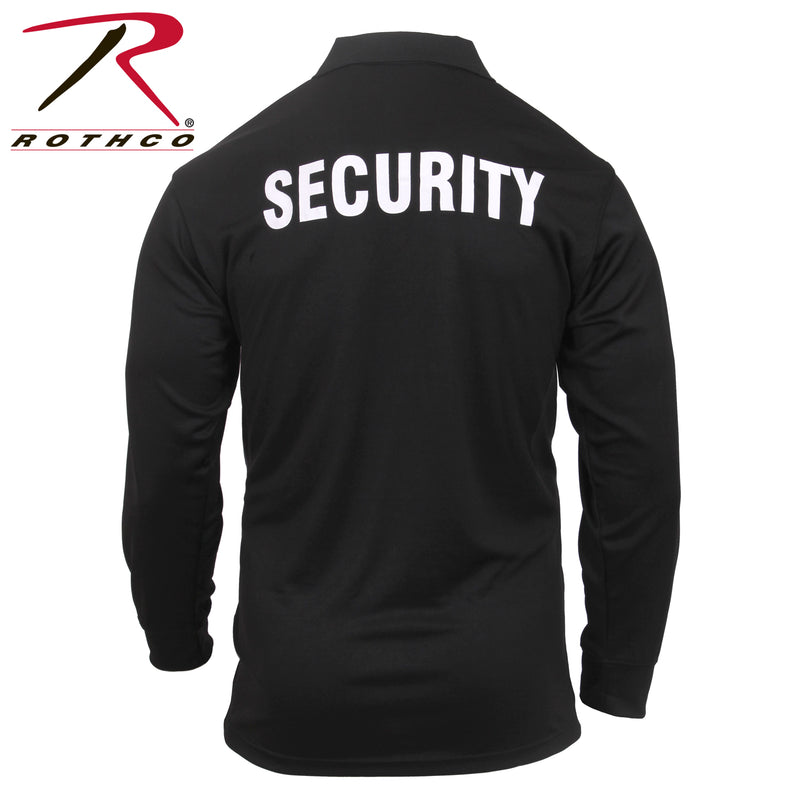 Rothco Moisture Wicking Long Sleeve Security Polo