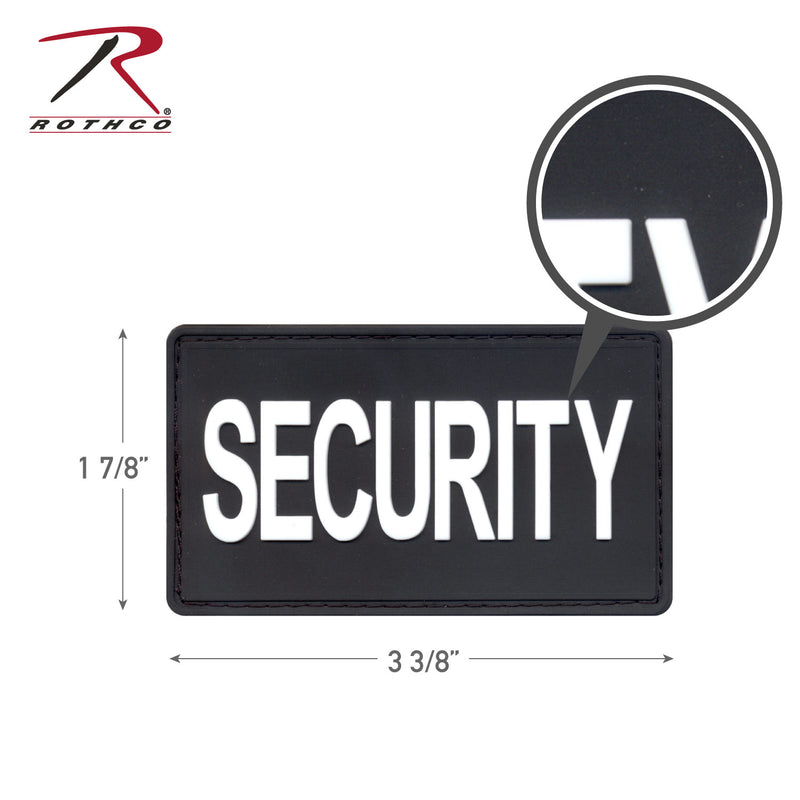 Rothco PVC Security Patch w- Hook Back