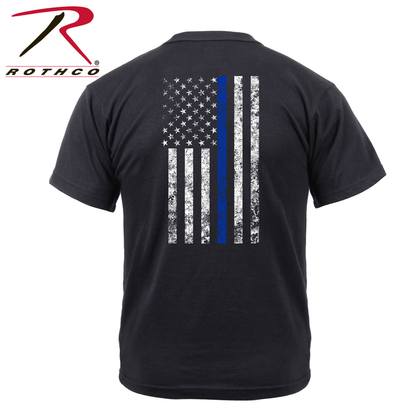 Rothco Thin Blue Line Shield T-Shirt