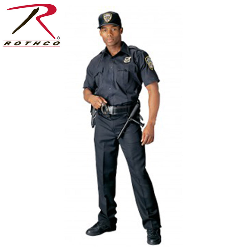 Rothco Short Sleeve Uniform Shirt for Law Enforcement & Security Professionals
