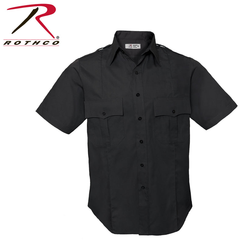 Rothco Short Sleeve Uniform Shirt for Law Enforcement & Security Professionals