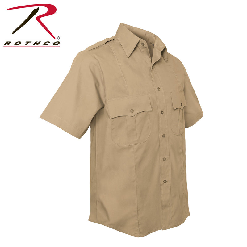 Rothco Short Sleeve Uniform Shirt for Law Enforcement & Security Professionals