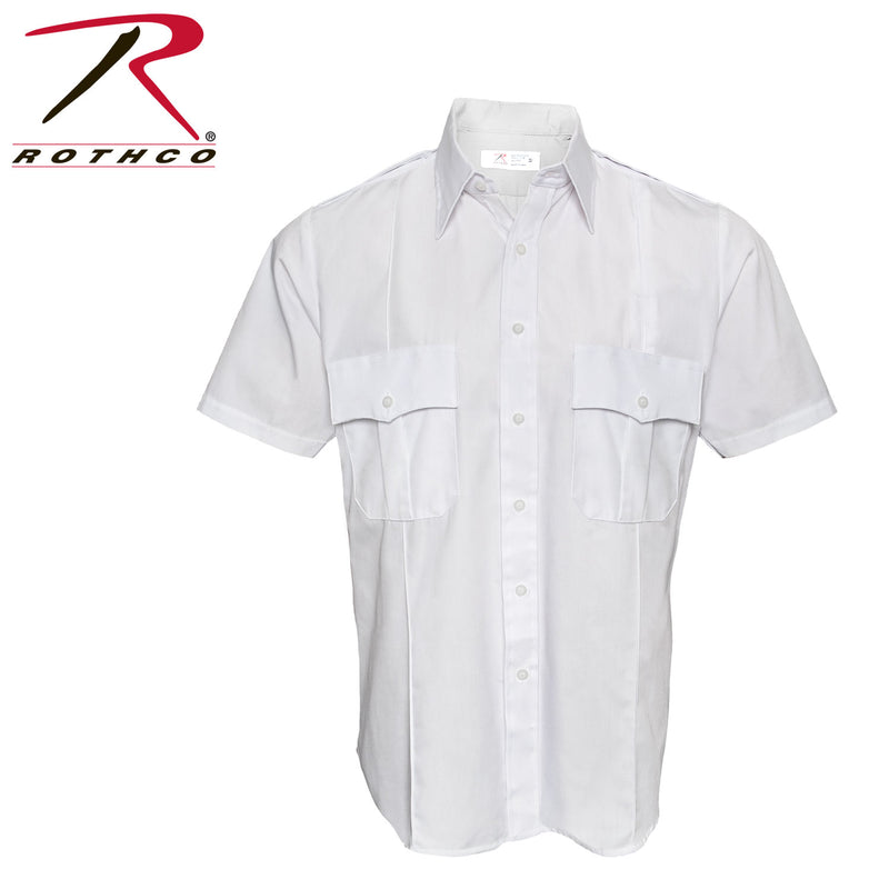 Rothco Short Sleeve Uniform Shirt for Law Enforcement & Security Professionals