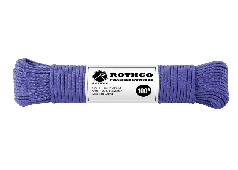 Rothco 550lb Type III Polyester Paracord