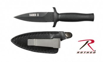 Rothco Black Raider II Boot Knife
