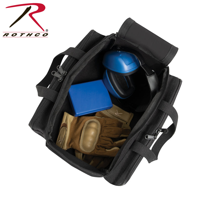 Rothco Canvas Tactical Shooting Range Bag - Black