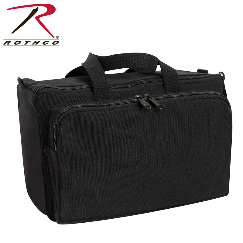 Rothco Canvas Tactical Shooting Range Bag - Black