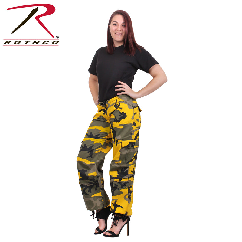 Rothco Womens Paratrooper Colored Camo Fatigues