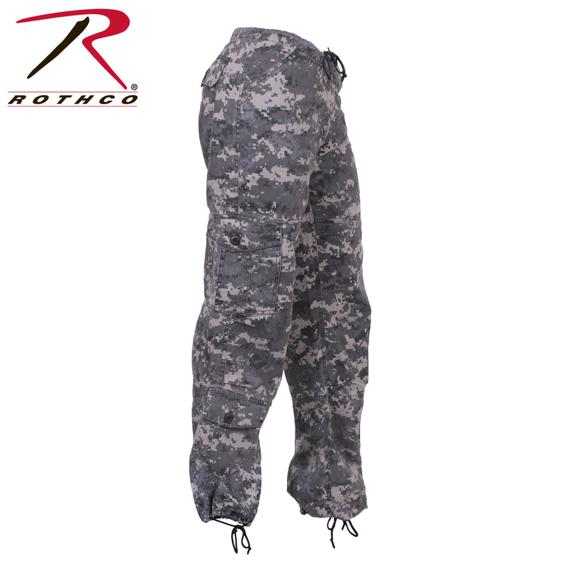 Rothco Women's Camo Vintage Paratrooper Fatigue Pants