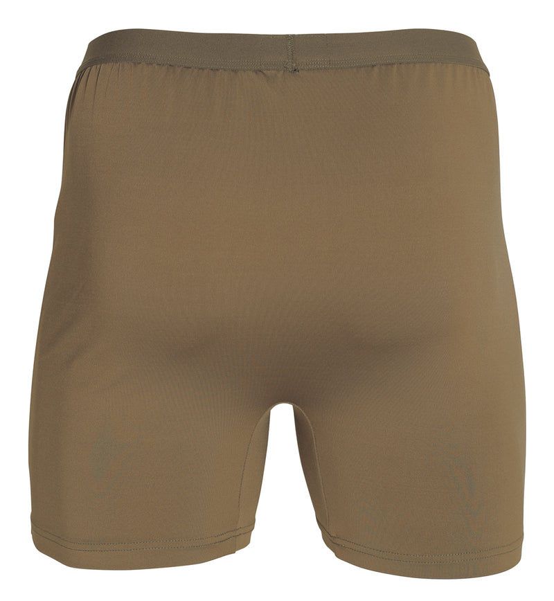 Rothco AR 670-1 Coyote Brown Moisture Wicking Performance Boxer Shorts