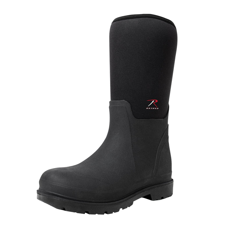 Rothco Waterproof Rubber Boots - Black