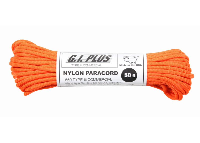 Rothco Nylon Paracord Type III 550 LB 100FT