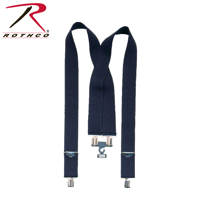 Rothco Adjustable Elastic X-Back Pant Suspenders