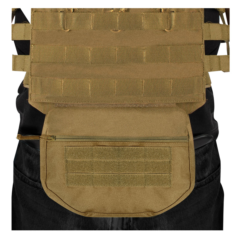 Rothco Plate Carrier Front MOLLE Pouch