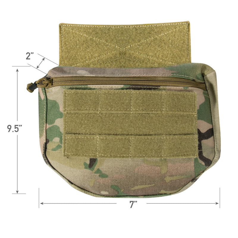 Rothco Plate Carrier Front MOLLE Pouch