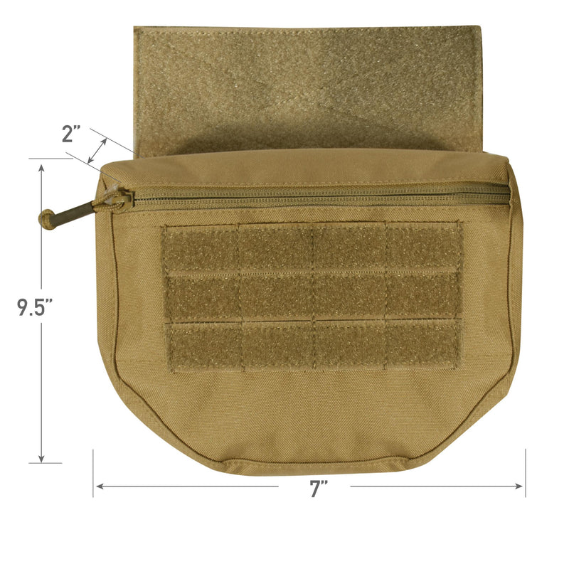 Rothco Plate Carrier Front MOLLE Pouch